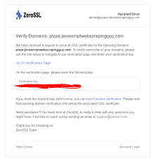 Jordan Uses Zerossl Dev Community