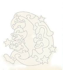 Dekupiersage Vorlagen Kostenlos Ausdrucken Puzzle Mond Sterne Woodworkcrafts Woodworkinghacks Dekupiersage Vorlagen Kostenlose Schablonen Vorlagen