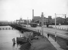 A Tram Crosses Jervois Bridge Port Adelaide South Australia In 1920 Buildings Associated With The Coloni South Australia Early Photos Adelaide South Australia