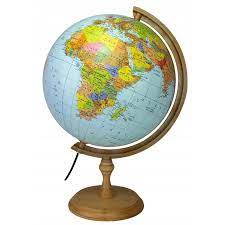 Iata ce fus orar are anglia si ce ora este in anglia in functie de ora de vara si ora de iarna. Glob Geografic Iluminat 32 Cm Harta Politica Fus Orar Suport Lemn Emag Ro