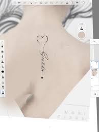 Heart And Name Girlspinetattoos Mamatattoos Babynametattoos Foottattoos Fingertattoos Cutetattoos Name Tattoos For Moms Tattoos For Daughters Baby Tattoos