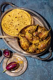 Eggplant Ravaiya Recipe Recipe Recipes Eggplant Recipes Easy Vegetarian Side Dishes