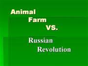 Animal Farm Russian Revolution Comparison Chart Authorstream