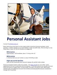 How to become a personal assistant. Calameo Personal Assistant Jobs