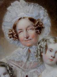 Large Antique Irish Portrait Miniature of Children, Samuel Lover 1830s