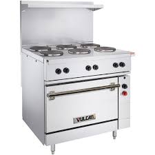 burners, 1 standard width oven