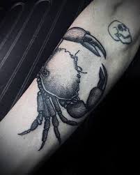 Cancer and breast cancer awareness tattoos are meant to commemorate the ones that stayed strong and went cancer. Top 79 Crab Tattoo Ideas 2021 Inspiration Guide