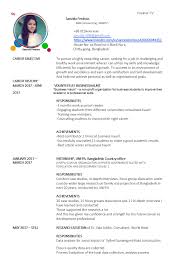 The best format for a fresher resume. Fresher S Cv Sample Business Haunt