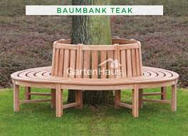Baumbank Teak Baumbank Teak Und Banke Garten