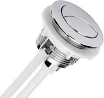 Pulsador Cisterna de Doble Descarga 38 mm Pulsador doble rasante WC Botón  Reemplazo enjuague de inodoro con botón para inodoro, enjuague de inodoro  ...