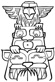 You could also print the picture by clicking the print button above the image. Free Printable Totem Pole Coloring Pages For Kids