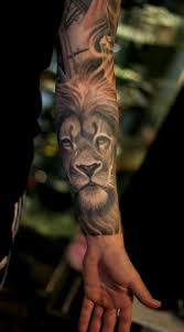 Black And Grey Realism Tattoo Sleeve Super Cool Black And Grey Realistic Tiger And Animal Sleeve Tattoo By Daniel Dufo East Street Tattoo Supply Stockho Street Tattoo Grey Tattoo Dragon Tattoo