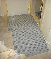 Scratchless Bathroom Landing Ramp Accessible Design Accessible Shower Wheelchair Ramp Handicap Bathroom