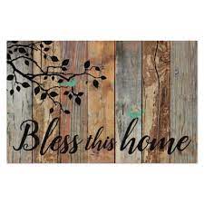 Bless This Home 15 75 Inch X 24 5 Inch Wall Art Bed Bath Beyond Pallet Wall Art Pallet Wall Decor Diy Pallet Wall Art