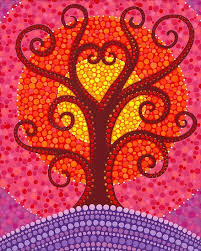 Obtuvo premios y reconocimientos por sus ilustraciones en las que se destaca la técnica de puntillismo en tinta. Imagen De Http Ih2 Redbubble Net Image 10545896 9391 Flat 550x550 075 F Jpg Arte De Arboles Abstracto Dibujos Con Puntillismo