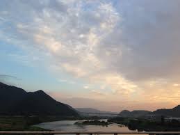熊山橋 夕暮れ 岡山県 赤磐市 natural landmarks okayama landmarks