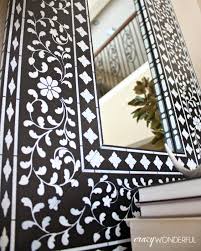 Check spelling or type a new query. Diy Inlay Mirror Cutting Edge Stencils Giveaway Crazy Wonderful