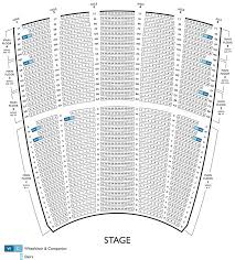 The Modell Lyric Seating Chart The Modell Lyric Seating Chart