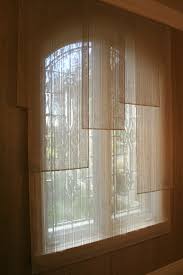 Japanese Kimonos Inspired This Unique Window Covering It Lets In Light But Offers Privacy Vicki Window Coverings Stained Glass Window Film Interior Windows
