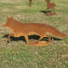 Wenn sie erfahrungen mit diesem unternehmen gesammelt haben, teilen sie diese hier mit anderen seitenbesuchern. Deko Fuchs Metall Garten Jagd Art Allee De