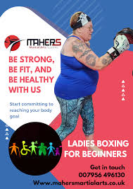🥊Ladies, boxing coached by female coaches, also included cardio,  🏋️‍♀️strength & conditioning, tabbat and soon 🧘🏽‍♂️Pilates, why also  learning how to amateur box, 🤼‍♀️Tuesday 6:15pm