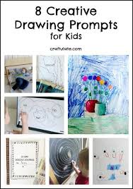 8 Creative Drawing Prompts For Kids Get Their Imagination Flowing Creative Drawing Prompts Creative Drawing Drawing Prompt