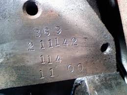 All ford engines built from early jan. Engine Block Serial Location Diesel Truck Forum Oilburners Net