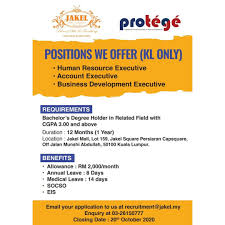 Cleaned and organized india shipments. Dear Graduates We Have Good News Jakel Trading Sdn Bhd Is Currently Looking For Protege Rtw Trainee Hurry Up And Send Your Resume To Requirement Jakel My Kindly Refer Poster For More Info