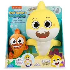 Amazon.com: Baby Shark's Big Show! Sing & Swing Musical Plush Toys