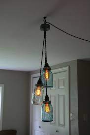 Pin By Jenny Strothers On Diy Mason Jar Light Fixture Jar Chandelier Swag Light