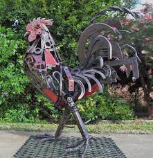 Boss Rooster By Jimcross On Deviantart Recycled Metal Art Scrap Metal Art Metal Art Projects