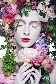 Beautiful Flower Queen Stock Photo