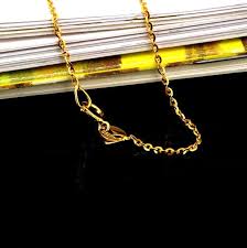 Ada pilihan warna emas yang bisa anda pilih. 18k Solid Rantai Emas 1 12gram Super Hoki Kalung Untuk Perhiasan O Kata Harga Hadiah Romantis Necklace Necklace Chain Gold Necklacechain Necklace Gold Aliexpress