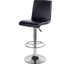 Buy Collection Turner Black Leather Effect Seated Bar Stool At Argos Co Uk Visit Argos Co Uk To Shop Online For Bar Sto Black Bar Stools Bar Stools Argos Home