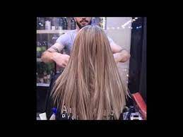 اجمل اصباغ الشعر 2019 صبغ لون شانيل احد الاعمال الجديدة صالون احمد مراد youtube hair hair styles beauty