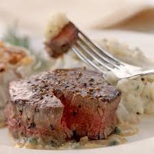 Salt and freshly ground black pepper. Pan Seared Beef Filet With Green Peppercorn Sauce Recipe Myrecipes