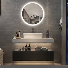 Mid century modern vanity in oak. New Design Modern Smart Mirror Cabinet Bathroom Vanity Aliexpress