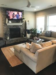 It's all in the little details: Modern Farmhouse Living Room Design Gathered Living