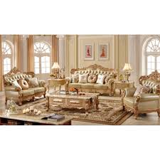Some are made from 100% genuine leather while others may feature a traditional design and come with tufted seat cushions. Luxury European Furniture Living Room Sofa Set Shopee Philippines