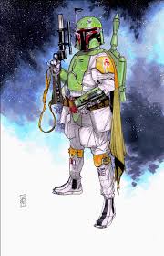Boba Fett By Hodges Art Star Wars Artwork Star Wars Art Boba Fett