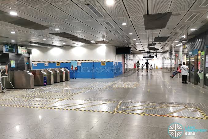 New Exits & TEL Concourse open at Caldecott MRT Station | Land Transport Guru