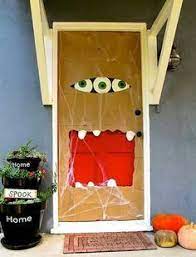 8 Ideas De Miedo Para Decorar Puertas Y Ventanas En Halloween Decoracion De Halloween Decoracion Halloween Puertas Decoradas Para Halloween