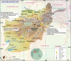 Its neighboring countries are pakistan, iran, turkmenistan, uzbekistan, and tajikistan. Afghanistan Map Map Of Afghanistan
