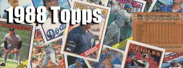 Maybe you would like to learn more about one of these? Buy 1988 Topps Baseball Cards Sell 1988 Topps Baseball Cards Dean S Cards