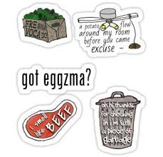 So You Just Gonna Bring Me A Birthday Gift Wallpaper Five Vine Sticker Pack 2 Sticker By Brokeincollege In 2020 Snapchat Stickers Hydroflask Stickers Stickers Packs