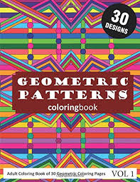 Fuzzy has pdf 3d coloring pages for kids. Amazon Com Geometric Patterns Coloring Book Adult Coloring Book Of 30 Geometric Patterns 9781983353963 Rai Sonia Books