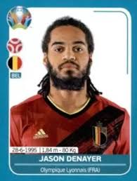 Jason denayer profile), team pages (e.g. Jason Denayer Belgium Euro 2020 Preview Sticker Bel16