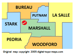 There are 1,710 county subdivisions in illinois known as minor civil divisions (mcds); Marshall County Illinois Genealogy Familysearch