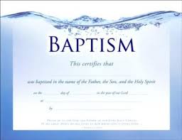 9+ free printable baby dedication certificate templates; Printable Baptism Certificates Torte