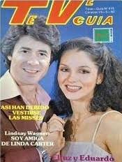 Revista TV Guía 25 de mayo de 1980 "Elluz y Eduardo"